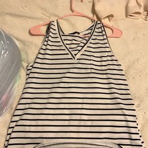 Striped tank top from shein